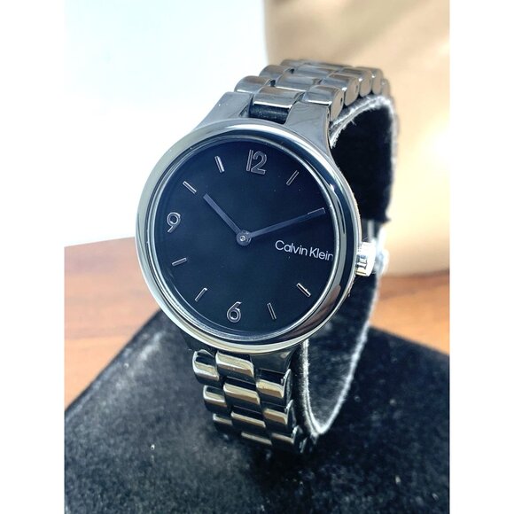 Calvin Klein Women\'s Watch 25200078 Linked Quartz Black Ceramic 32mm main image 5
